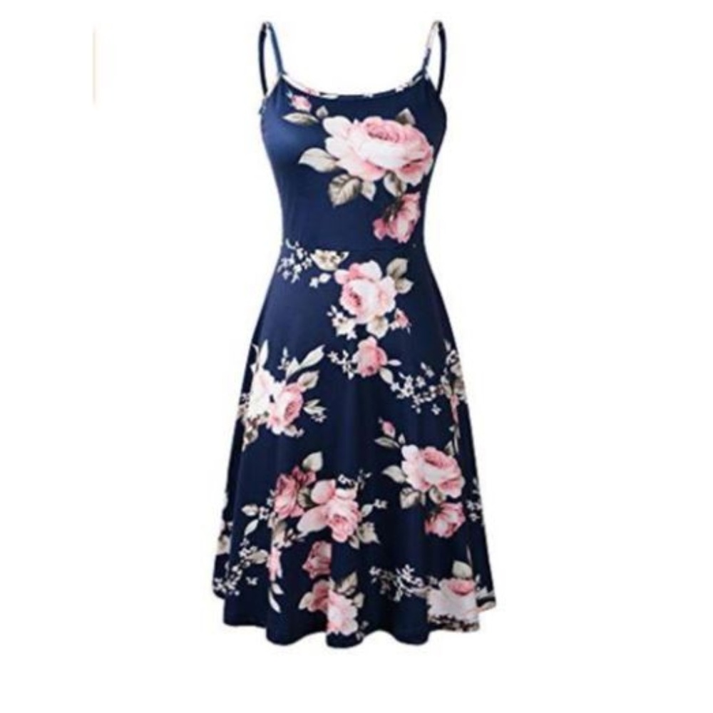 Sleeveless Adjustable Strappy Dress